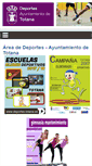 Mobile Screenshot of deportes.totana.es